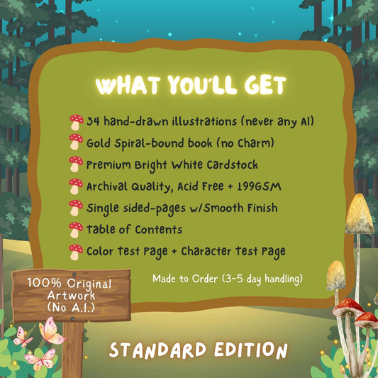 Into Wanderland Coloring Book (Gold Spiral-bound)