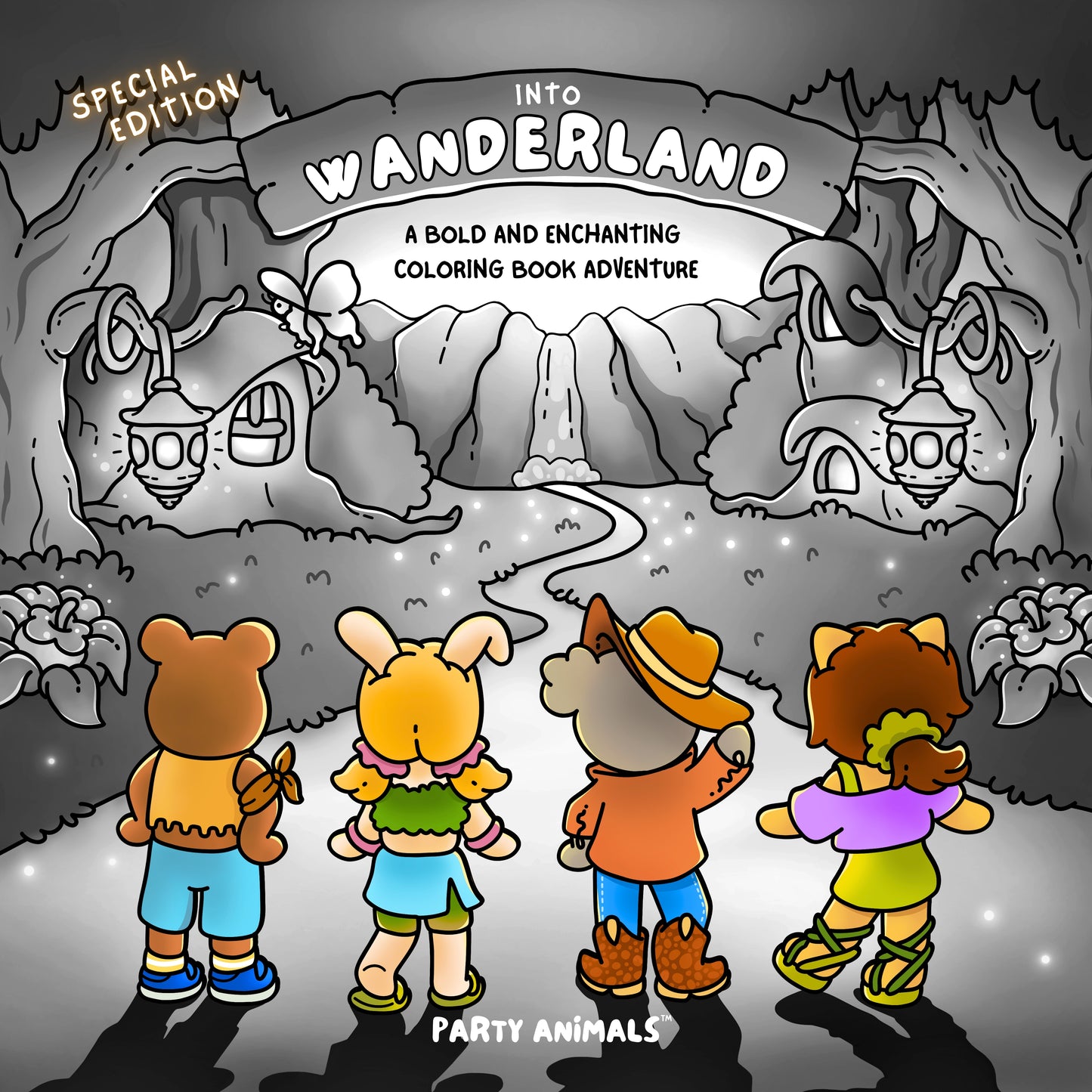 Into Wanderland Coloring Book: Special Edition (Paperback)