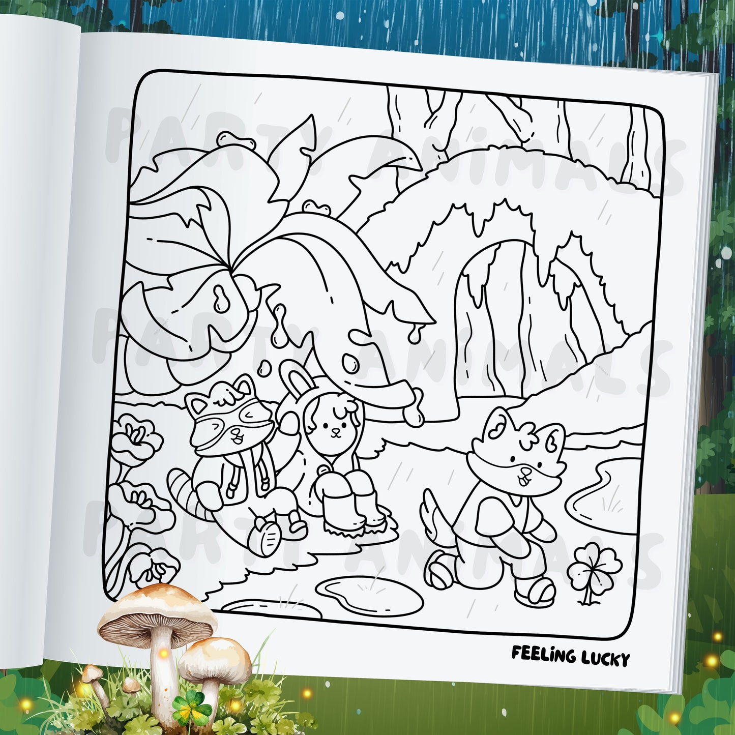 Into Wanderland Coloring Book (Gold Spiral-bound)