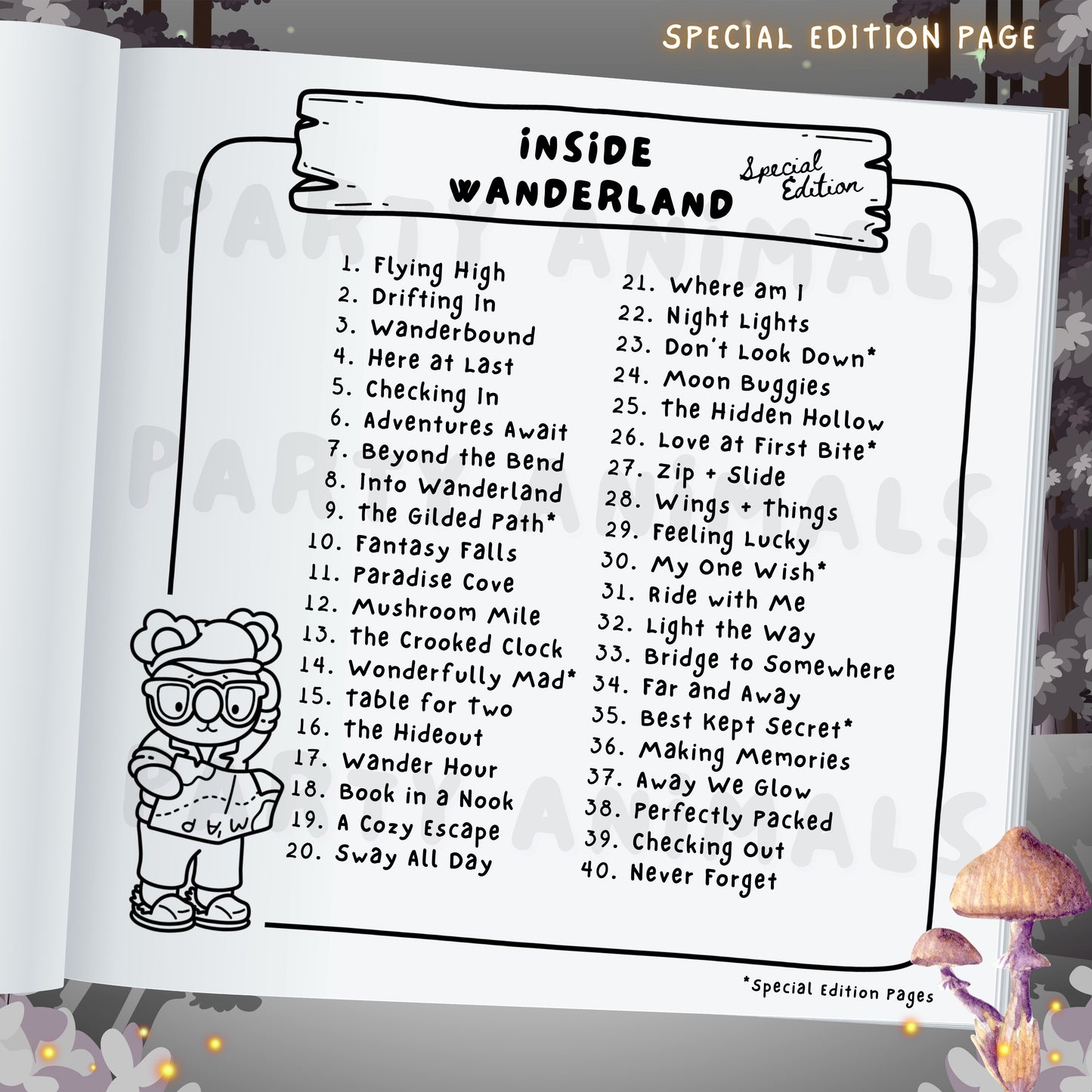 Into Wanderland Coloring Book: Special Edition (Paperback)