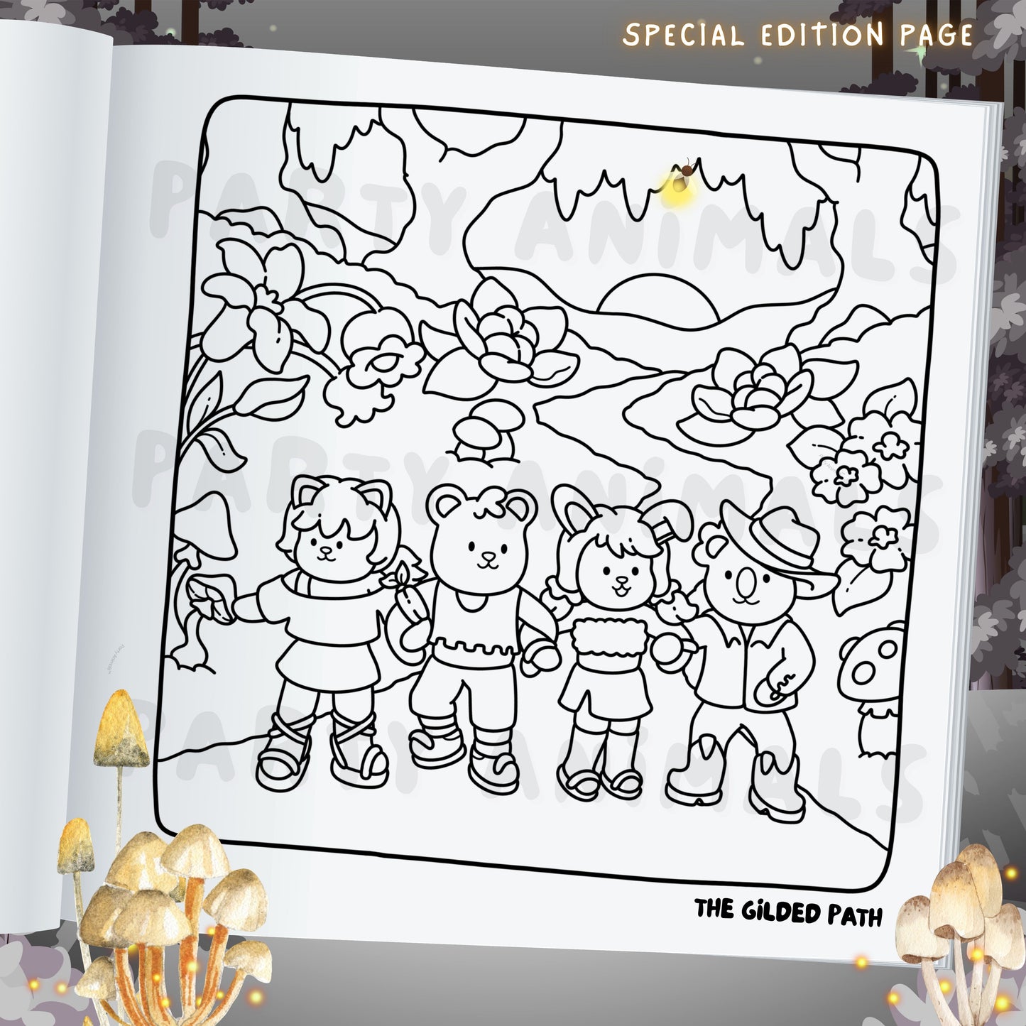 Into Wanderland Coloring Book: Special Edition (Paperback)