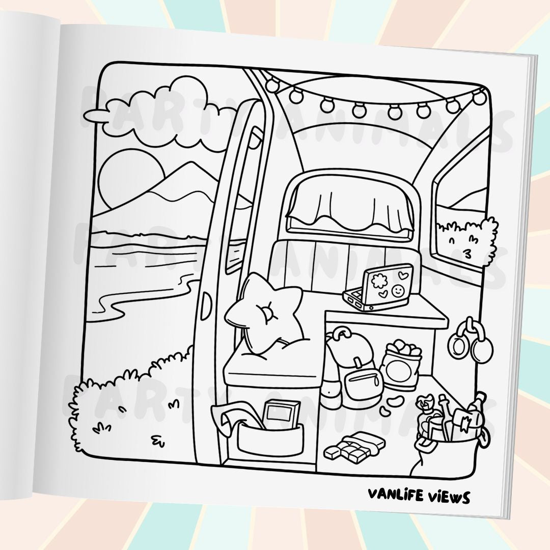 BOOK BUNDLE: Into Wanderland Special Edition + Road Trippin' Coloring Book (Spiral-bound)