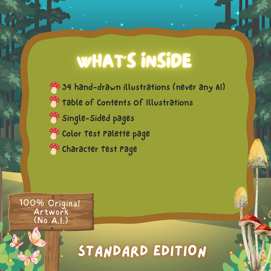 Into Wanderland Coloring Book: Special Edition (Paperback)