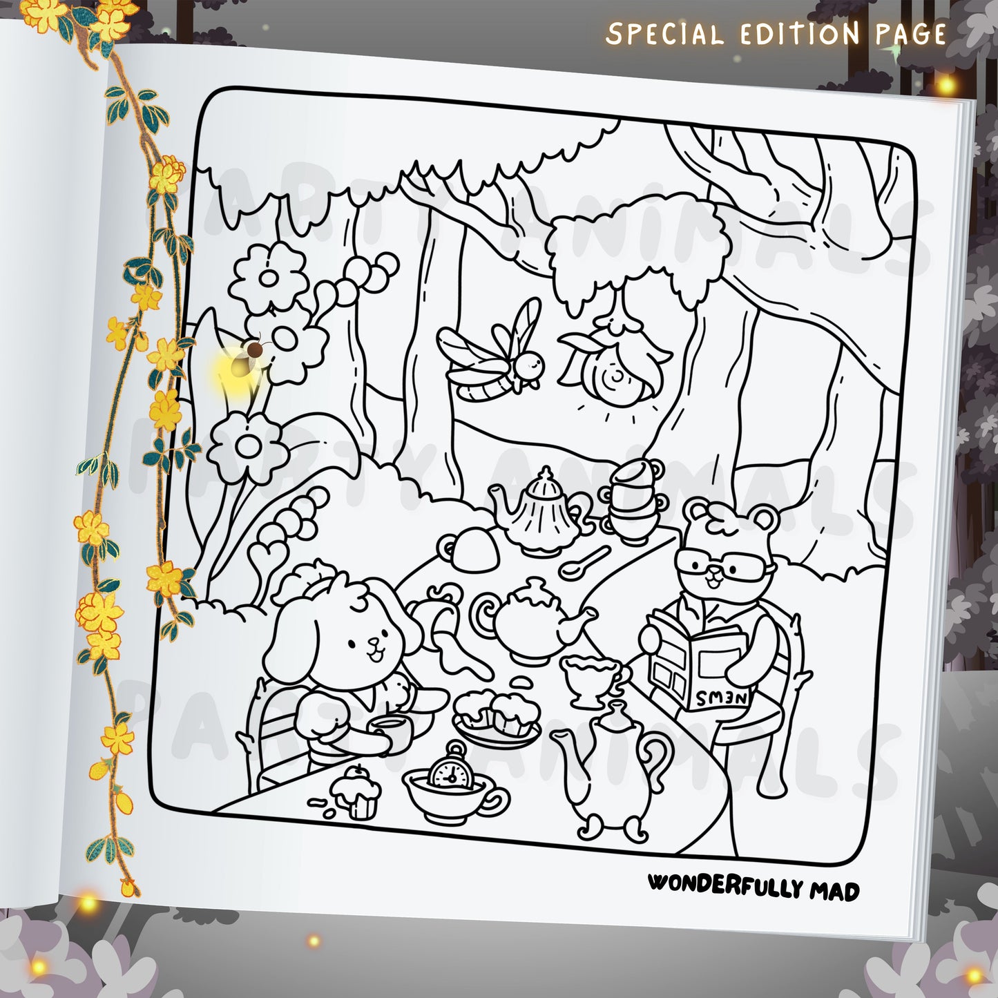 Into Wanderland Coloring Book: Special Edition (Paperback)