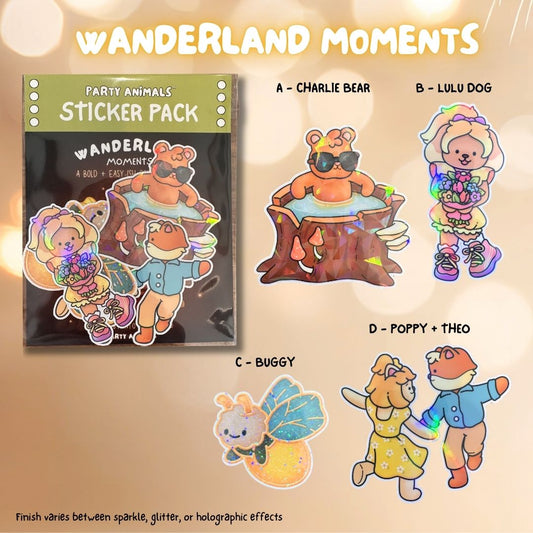 Party Animals Sticker Packs